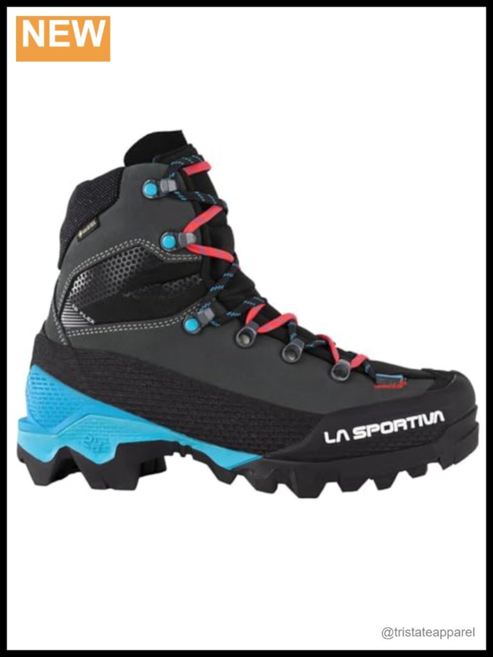 Waterproof Mountaineering Boots Lace-Up Ankle-High Technical Hiking Trekking